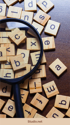 Essential vocabulary words